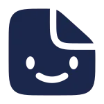 File Smile ) SVG Icon